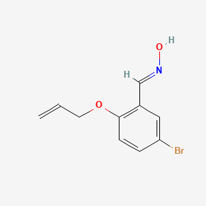 B2774091 2-(Allyloxy)-5-bromobenzenecarbaldehyde oxime CAS No. 181280-10-4