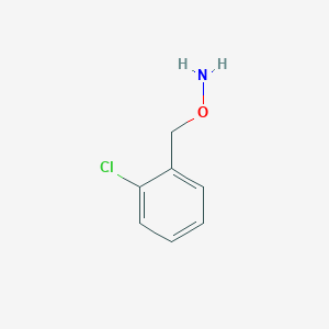 molecular formula C7H8ClNO B2774305 O-(2-Chlorobenzyl)hydroxylamine CAS No. 55418-30-9