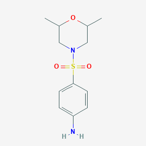 4-[(2,6-Dimethylmorpholin-4-yl)sulfonyl]aniline