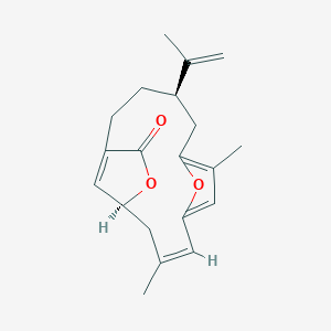 molecular formula C20H24O3 B027744 Rubifolide CAS No. 106231-29-2