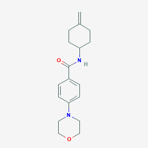 N-(4-methylidenecyclohexyl)-4-(morpholin-4-yl)benzamide