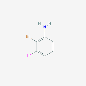 molecular formula C6H5BrIN B2774504 2-Bromo-3-iodoaniline CAS No. 111721-76-7
