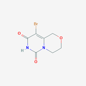 9-Bromo-3,4-dihydro-1H-pyrimido[6,1-c][1,4]oxazine-6,8-dione