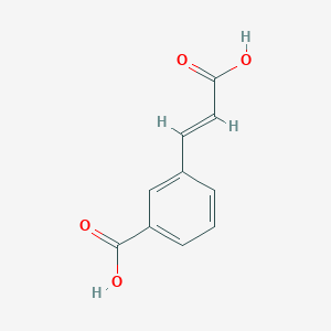 molecular formula C10H8O4 B2774640 3-(2-Carboxyvinyl)benzoic acid CAS No. 115974-98-6; 25974-99-6