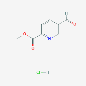 Methyl 5-formylpyridine-2-carboxylate;hydrochloride