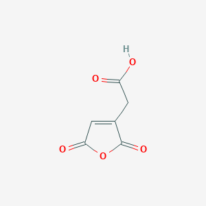 molecular formula C6H4O5 B027748 cis-Aconitic anhydride CAS No. 6318-55-4