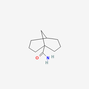 molecular formula C10H17NO B2774801 Bicyclo[3.3.1]nonane-1-carboxamide CAS No. 19388-69-3