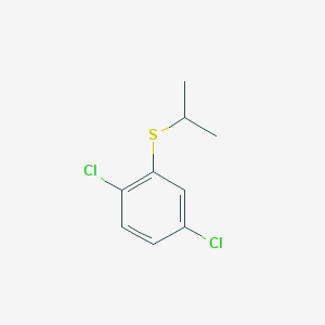 molecular formula C9H10Cl2S B2775146 2,5-Dichlorophenyl isopropyl sulfide CAS No. 99847-96-8