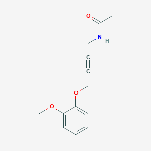 N-(4-(2-methoxyphenoxy)but-2-yn-1-yl)acetamide