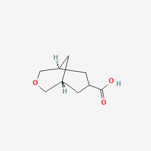(1R,5S)-3-Oxabicyclo[3.3.1]nonane-7-carboxylic acid