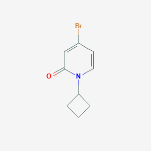 4-Bromo-1-cyclobutylpyridin-2(1H)-one
