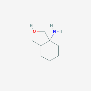 molecular formula C8H17NO B2775621 (1-Amino-2-methylcyclohexyl)methanol CAS No. 1178017-92-9