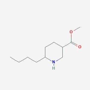 Methyl 6-butylpiperidine-3-carboxylate