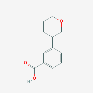3-(Oxan-3-yl)benzoic acid