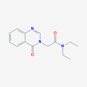 molecular formula C14H17N3O2 B277577 N,N-diethyl-2-(4-oxoquinazolin-3(4H)-yl)acetamide 