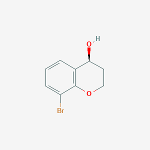 molecular formula C9H9BrO2 B2775770 (4S)-8-Bromo-3,4-dihydro-2H-chromen-4-ol CAS No. 1568070-60-9