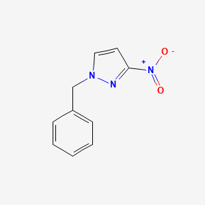 molecular formula C10H9N3O2 B2775820 1-benzyl-3-nitro-1H-pyrazole CAS No. 898053-27-5