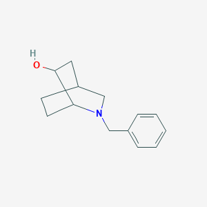 molecular formula C14H19NO B2775826 2-Benzyl-6-hydroxy-2-azabicyclo[2.2.2]octane CAS No. 41959-29-9