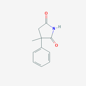 molecular formula C11H11NO2 B027759 Normesuximide CAS No. 1497-17-2