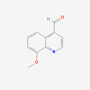 molecular formula C11H9NO2 B2775974 8-Methoxyquinoline-4-carbaldehyde CAS No. 103854-62-2