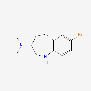 7-bromo-N,N-dimethyl-2,3,4,5-tetrahydro-1H-1-benzazepin-3-amine