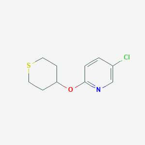 5-Chloro-2-(thian-4-yloxy)pyridine
