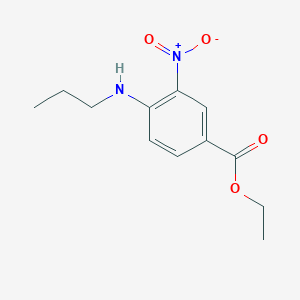 Ethyl 3-nitro-4-(propylamino)benzoate