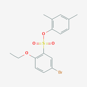 2,4-Dimethylphenyl 5-bromo-2-ethoxybenzene-1-sulfonate