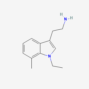 2-(1-ethyl-7-methyl-1H-indol-3-yl)ethanamine