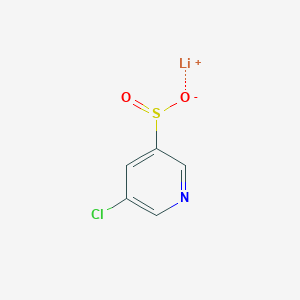 Lithium;5-chloropyridine-3-sulfinate