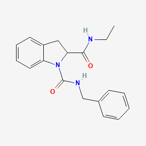 N1-benzyl-N2-ethylindoline-1,2-dicarboxamide