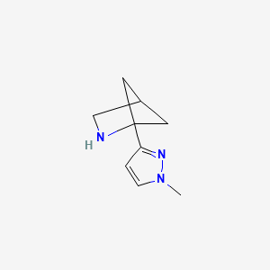 1-(1-Methylpyrazol-3-yl)-2-azabicyclo[2.1.1]hexane