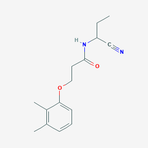 molecular formula C15H20N2O2 B2776652 N-(1-cyanopropyl)-3-(2,3-dimethylphenoxy)propanamide CAS No. 1281128-13-9