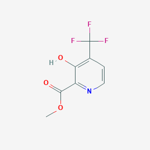 B2776681 Methyl 3-hydroxy-4-(trifluoromethyl)pyridine-2-carboxylate CAS No. 1256836-97-1