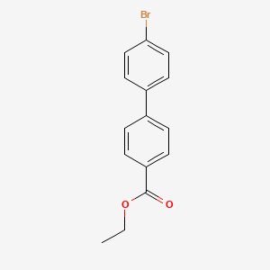 molecular formula C15H13BrO2 B2776705 ETHYL 4'-BROMO-[1,1'-BIPHENYL]-4-CARBOXYLATE CAS No. 84337-85-9