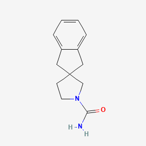 1,3-Dihydrospiro[indene-2,3'-pyrrolidine]-1'-carboxamide