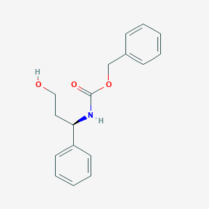 molecular formula C17H19NO3 B2776943 (R)-Cbz-3-amino-3-phenylpropan-1-ol CAS No. 888298-05-3