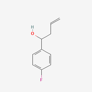 B2776967 4-(4-Fluorophenyl)-1-buten-4-ol CAS No. 136185-86-9
