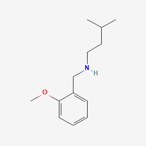 molecular formula C13H21NO B2777301 N-isopentyl-N-(2-methoxybenzyl)amine CAS No. 932215-89-9