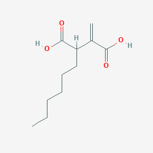 molecular formula C11H18O4 B2777477 Hexylitaconic Acid CAS No. 94513-51-6