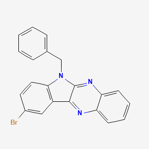 6-benzyl-9-bromo-6H-indolo[2,3-b]quinoxaline