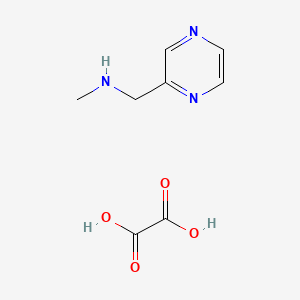 B2777562 N-Methyl-1-(pyrazin-2-yl)methanamine oxalate CAS No. 120739-79-9; 1443279-43-3