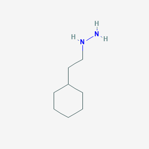 molecular formula C8H18N2 B2777663 (2-Cyclohexylethyl)hydrazine CAS No. 70082-28-9