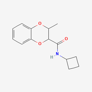 N-cyclobutyl-3-methyl-2,3-dihydro-1,4-benzodioxine-2-carboxamide