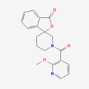 1'-(2-methoxynicotinoyl)-3H-spiro[isobenzofuran-1,3'-piperidin]-3-one