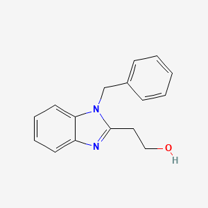 molecular formula C16H16N2O B2777944 2-(1-benzyl-1H-1,3-benzodiazol-2-yl)ethan-1-ol CAS No. 941478-98-4