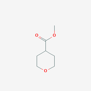 molecular formula C7H12O3 B027781 Methyl tetrahydropyran-4-carboxylate CAS No. 110238-91-0