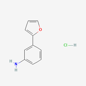 B2778243 3-(Furan-2-yl)aniline hydrochloride CAS No. 102269-42-1; 1172481-22-9