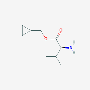 B2778305 cyclopropylmethyl (2S)-2-amino-3-methylbutanoate CAS No. 1234492-02-4