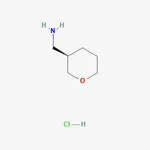 [(3R)-oxan-3-yl]methanamine hydrochloride